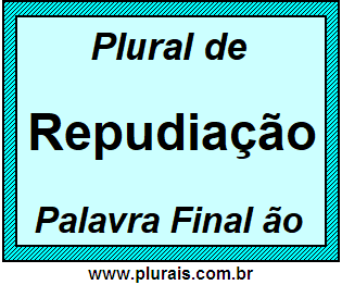 Plural de Repudiação