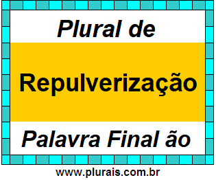 Plural de Repulverização