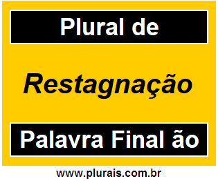 Plural de Restagnação