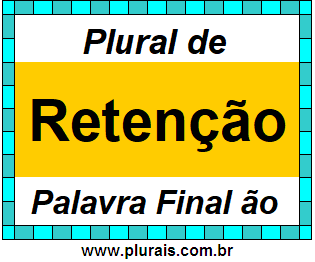 Plural de Retenção