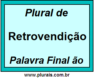 Plural de Retrovendição