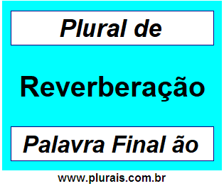 Plural de Reverberação