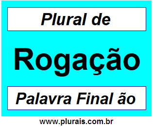 Plural de Rogação