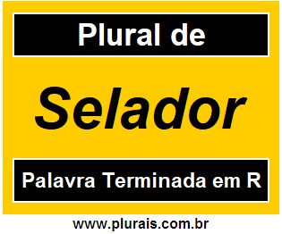 Plural de Selador