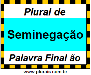 Plural de Seminegação