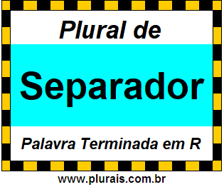 Plural de Separador