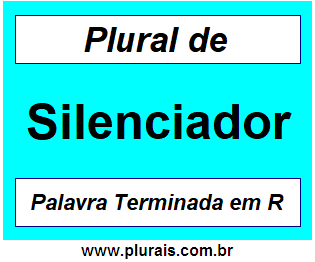 Plural de Silenciador