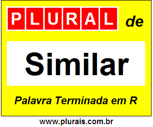 Plural de Similar