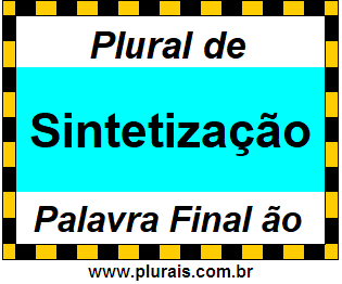 Plural de Sintetização