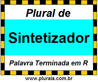 Plural de Sintetizador