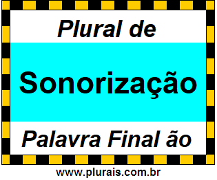 Plural de Sonorização