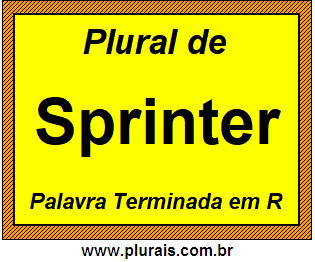 Plural de Sprinter