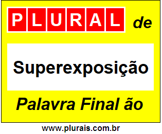 Plural de Superexposição