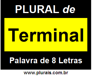 Plural de Terminal