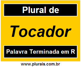 Plural de Tocador