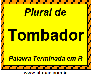 Plural de Tombador