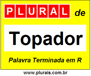 Plural de Topador