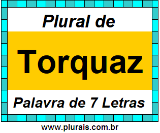 Plural de Torquaz