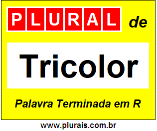 Plural de Tricolor