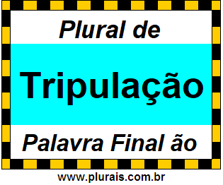 Plural de Tripulação