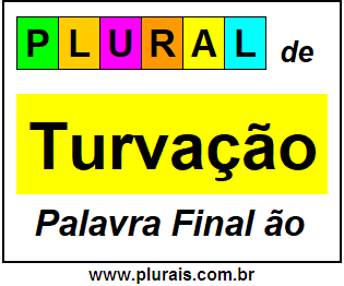 Plural de Turvação