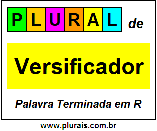 Plural de Versificador