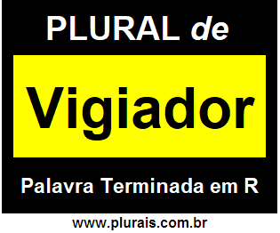 Plural de Vigiador