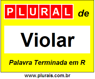 Plural de Violar