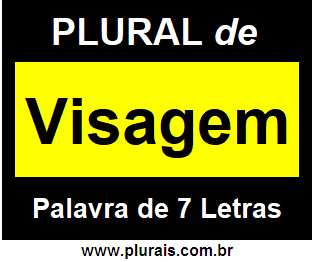 Plural de Visagem