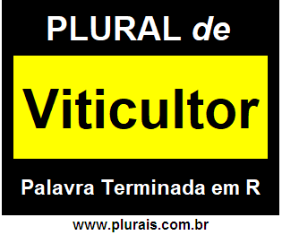 Plural de Viticultor